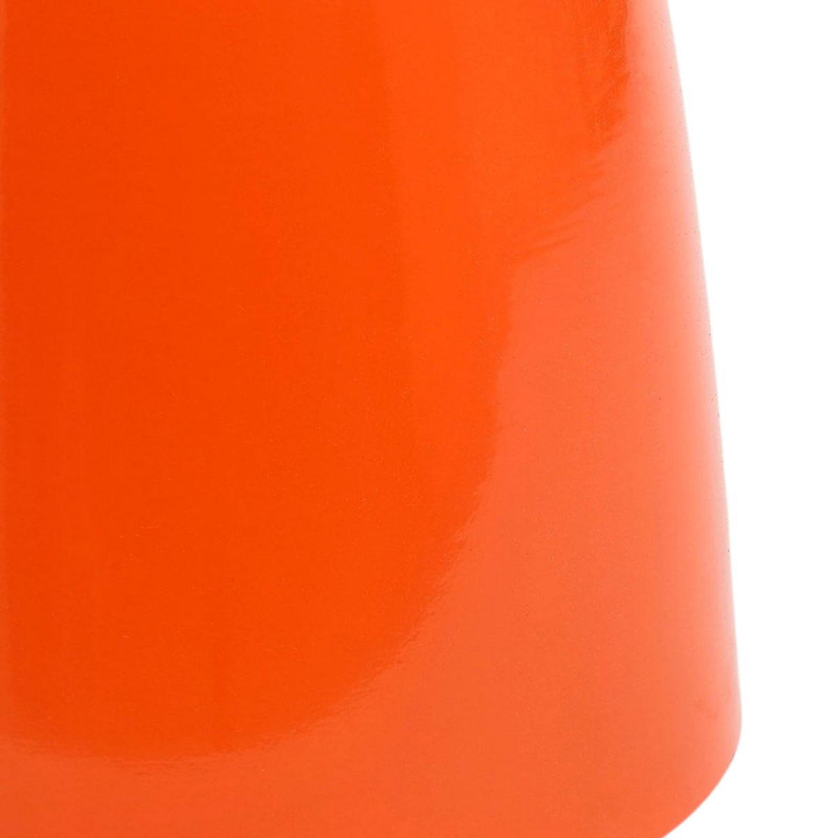 Elliot Bijzettafel- H45 X Ø32 Cm - Ijzer - Oranje