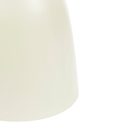 Elliot Bijzettafel - H45 X Ø32 Cm - Ijzer - Off-White