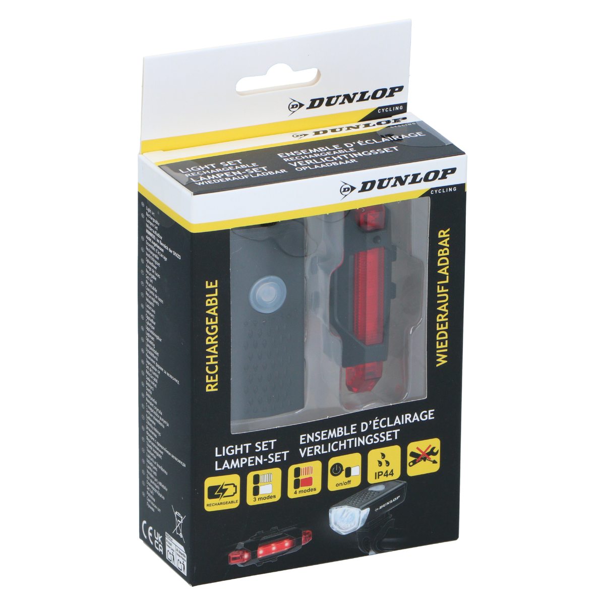Bicycle Light 2Pcs/Set Recharg