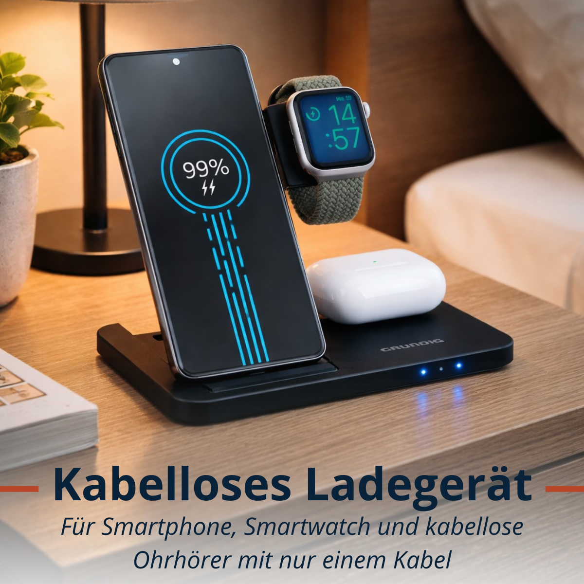 Wireless Charger 3-In-1