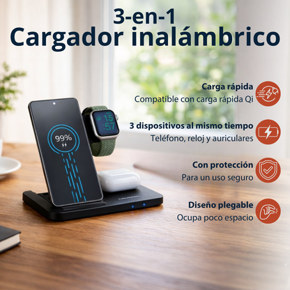 Wireless Charger 3-In-1