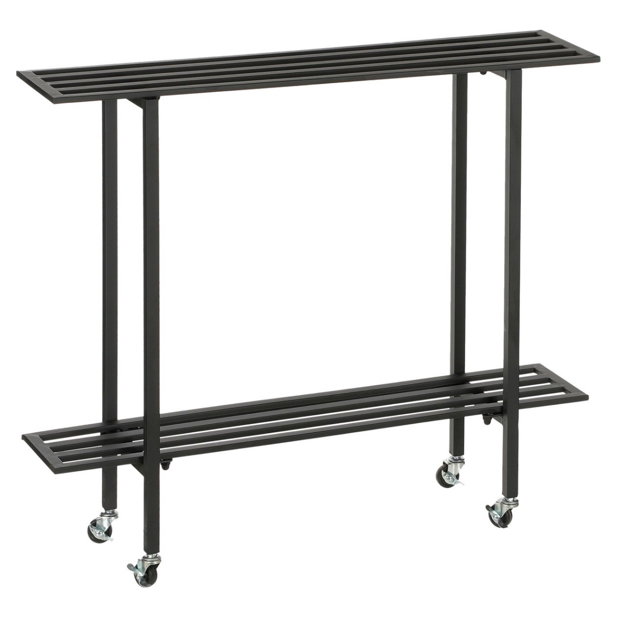 Greenrax Plantentafel Zwart - L90 X B22 X H75 Cm