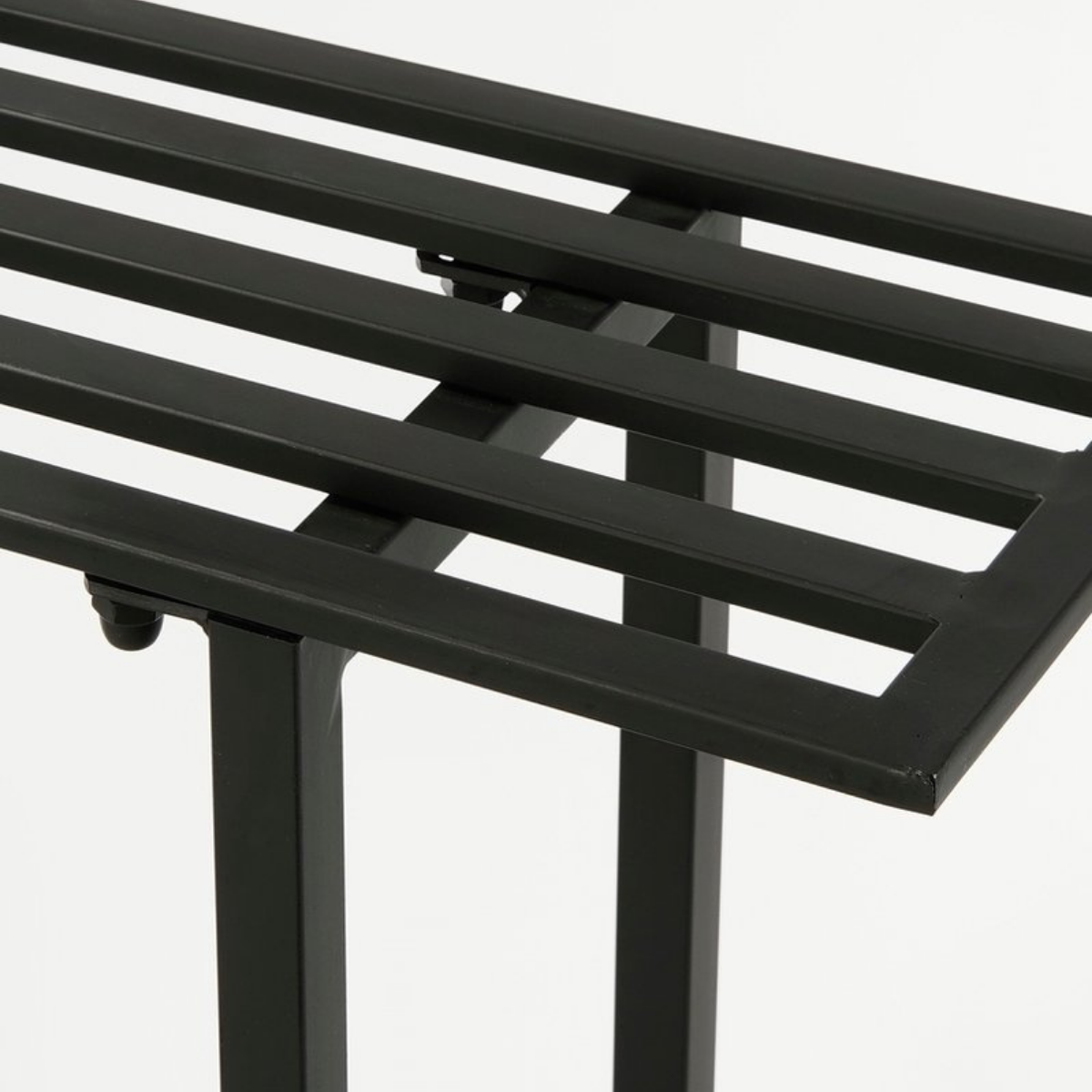 Greenrax Plantentafel Zwart - L90 X B22 X H75 Cm