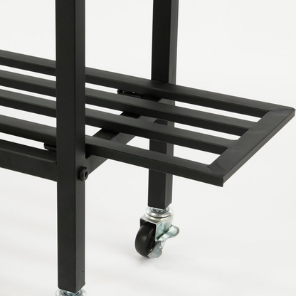 Greenrax Plantentafel Zwart - L90 X B22 X H75 Cm