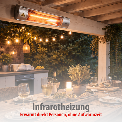 Heater Wall 2000W Gold Halogen