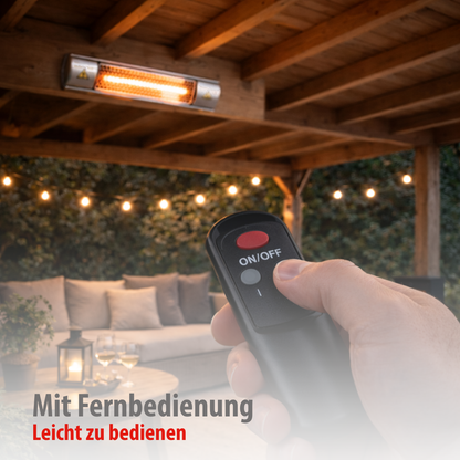 Heater Wall 2000W Gold Halogen