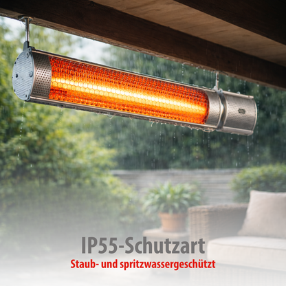 Heater Wall 2000W Gold Halogen