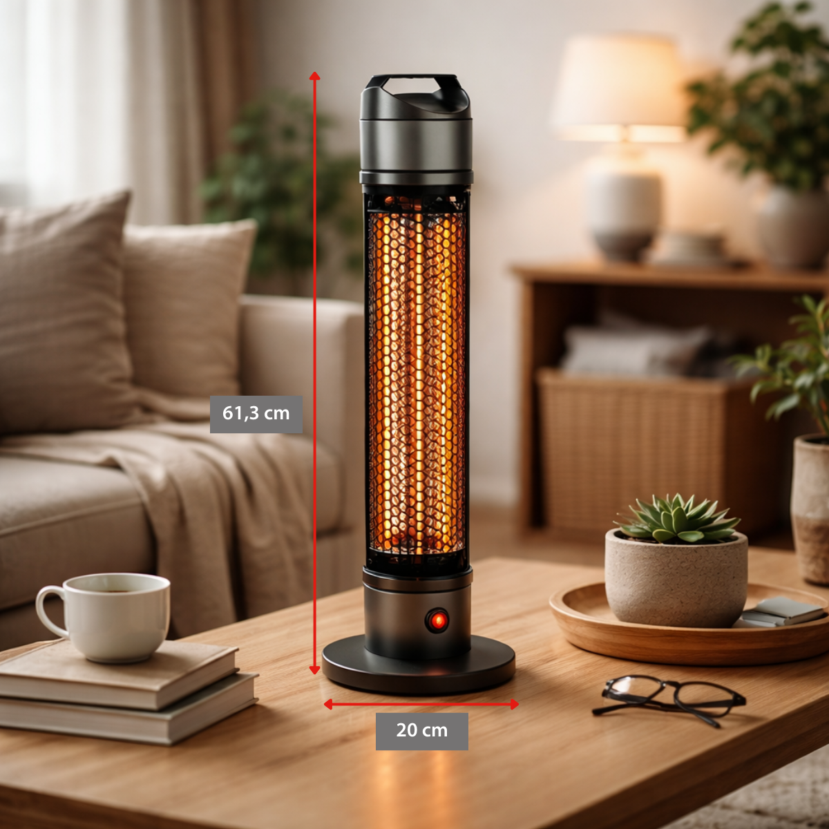 Heater Infrared 800W Carbon