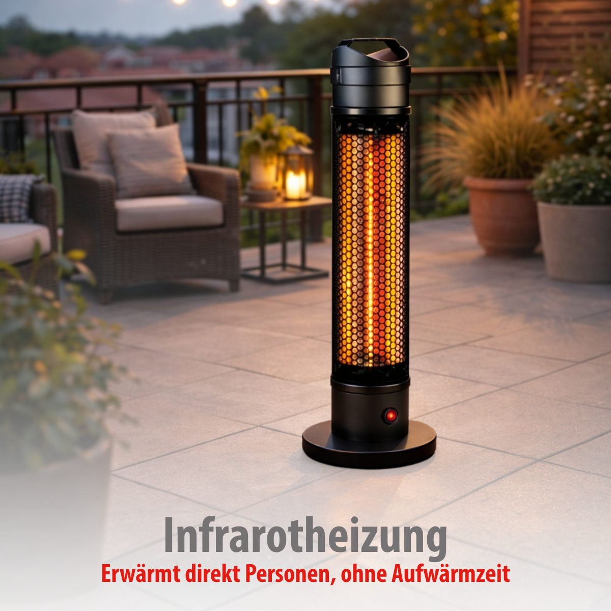 Heater Infrared 800W Carbon