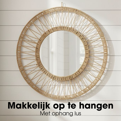 Ludy Spiegel Lichtbruin - H5 X Ø70 Cm