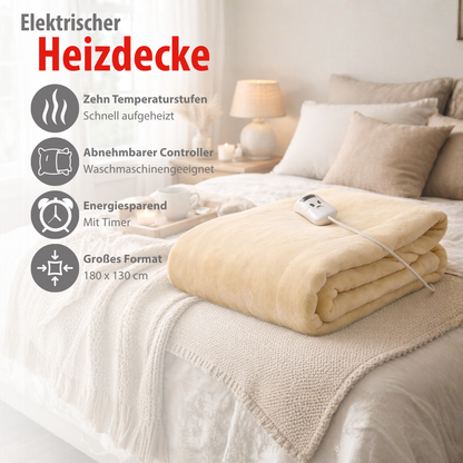 Blanket Heated Ivory 180W