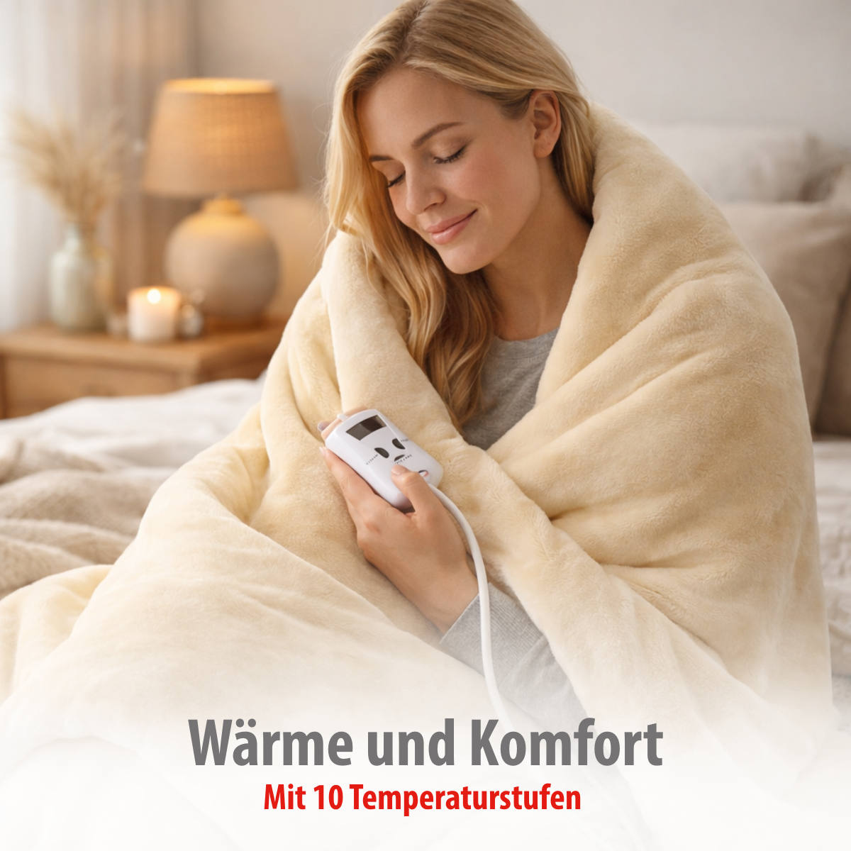 Blanket Heated Ivory 180W