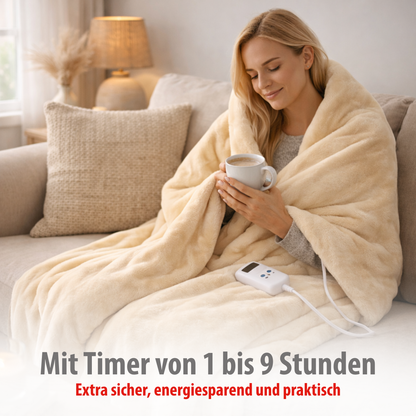 Blanket Heated Ivory 180W