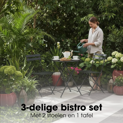 Laurence Bistroset Zwart - 3-Delig