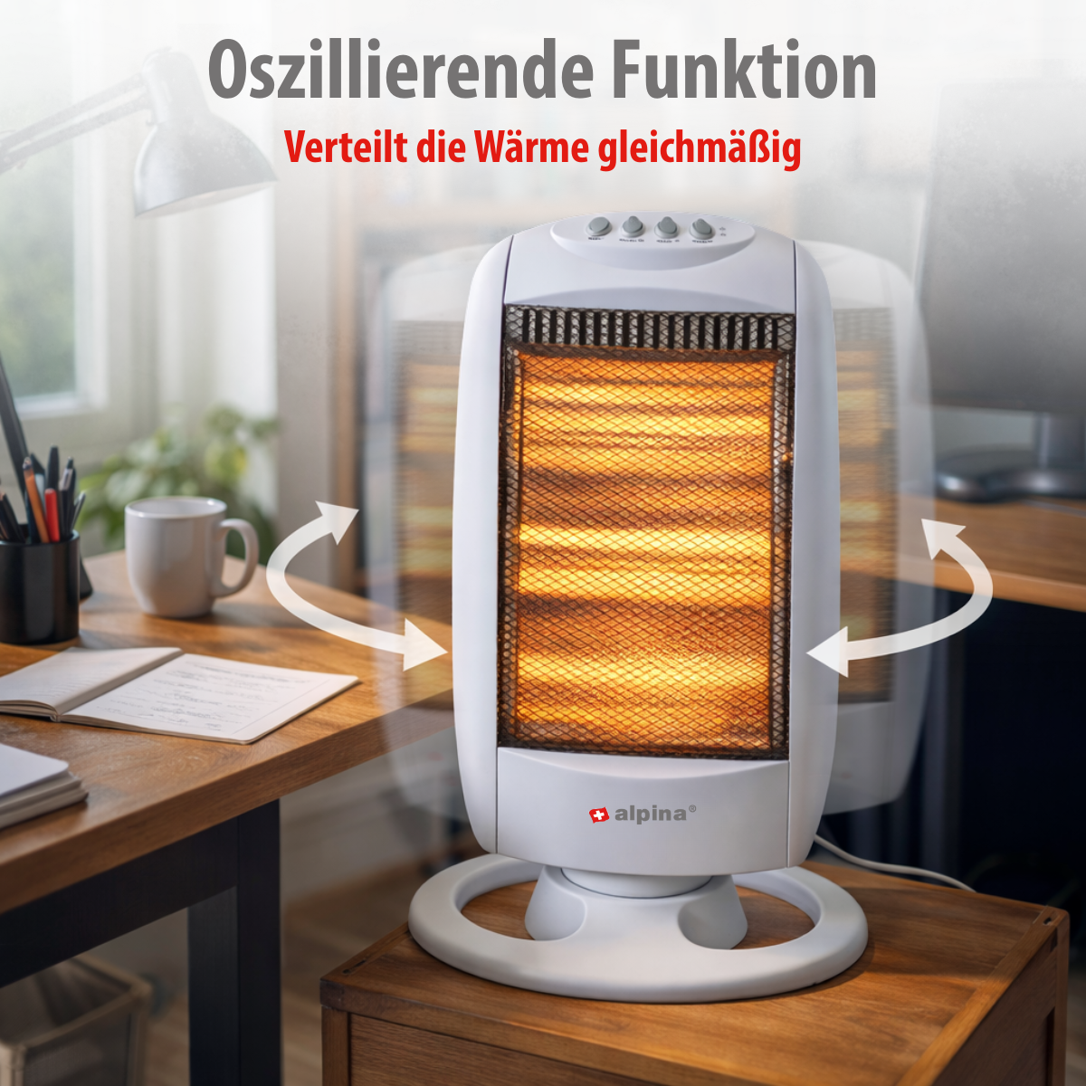 Halogen Heater 1200W