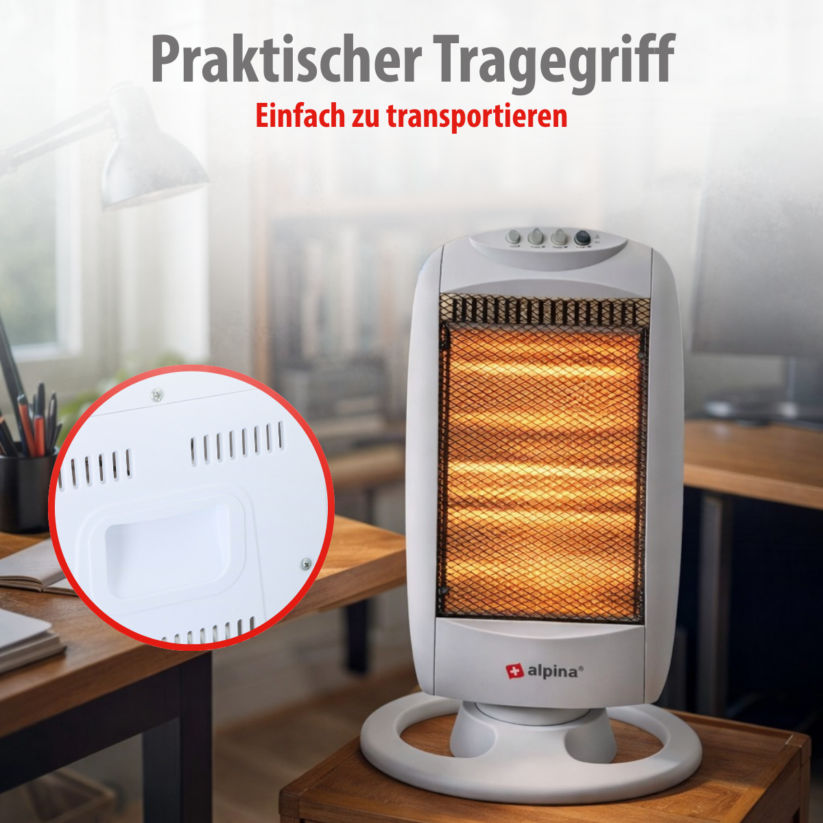 Halogen Heater 1200W
