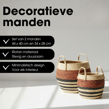 Mand Bruin Set Van 2