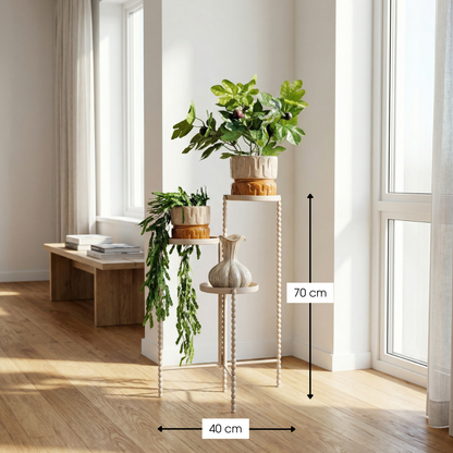 Salvo Plantenstandaard Beige
