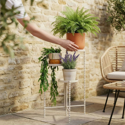 Salvo Plantenstandaard Beige