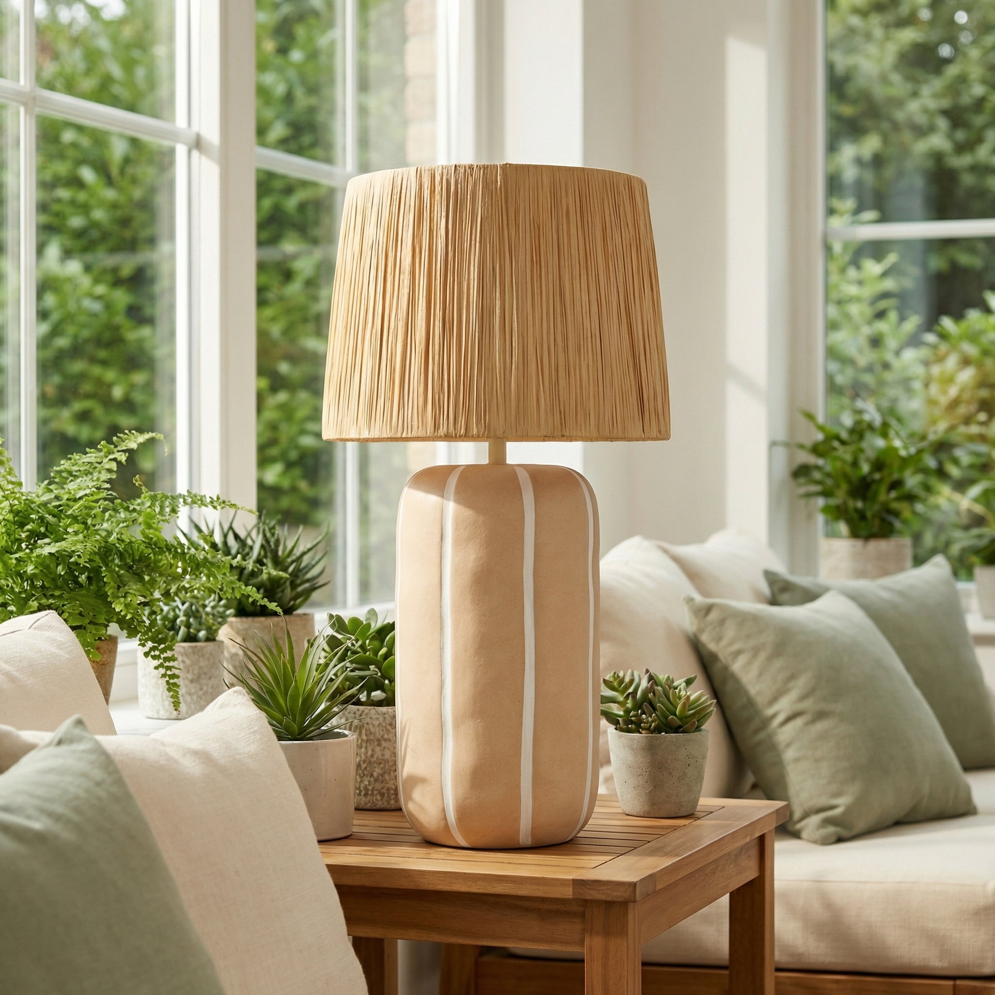 Denton Tafellamp Beige