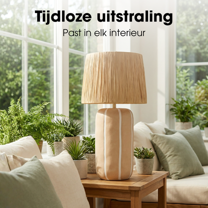 Denton Tafellamp Beige