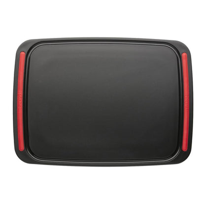 Brund Easy Cut Snijplank 41X30X0.8 Cm Zwart/Rood