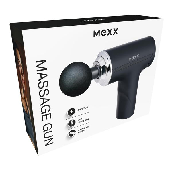 Massage Gun 4 Heads Rechargeab