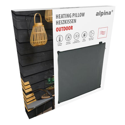 Heating Pillow Outdoor Grey