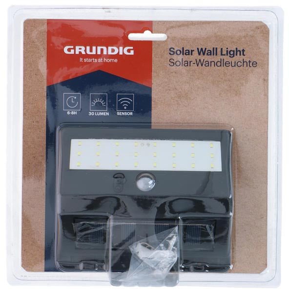 Solar Wall Light With Sensor