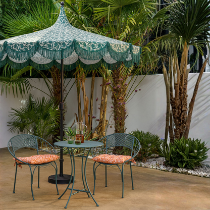 Kelly Parasol Donkergroen