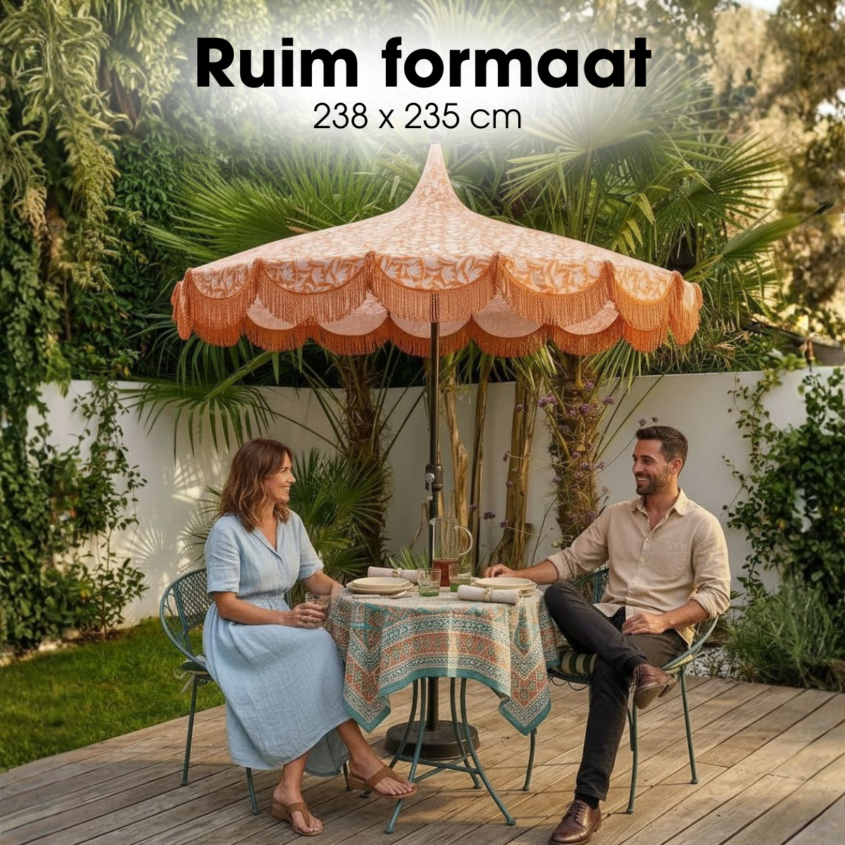 Kelly Parasol Oranje