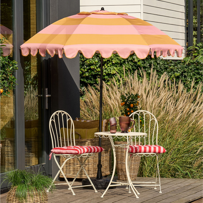 Parasol Strepen Geel