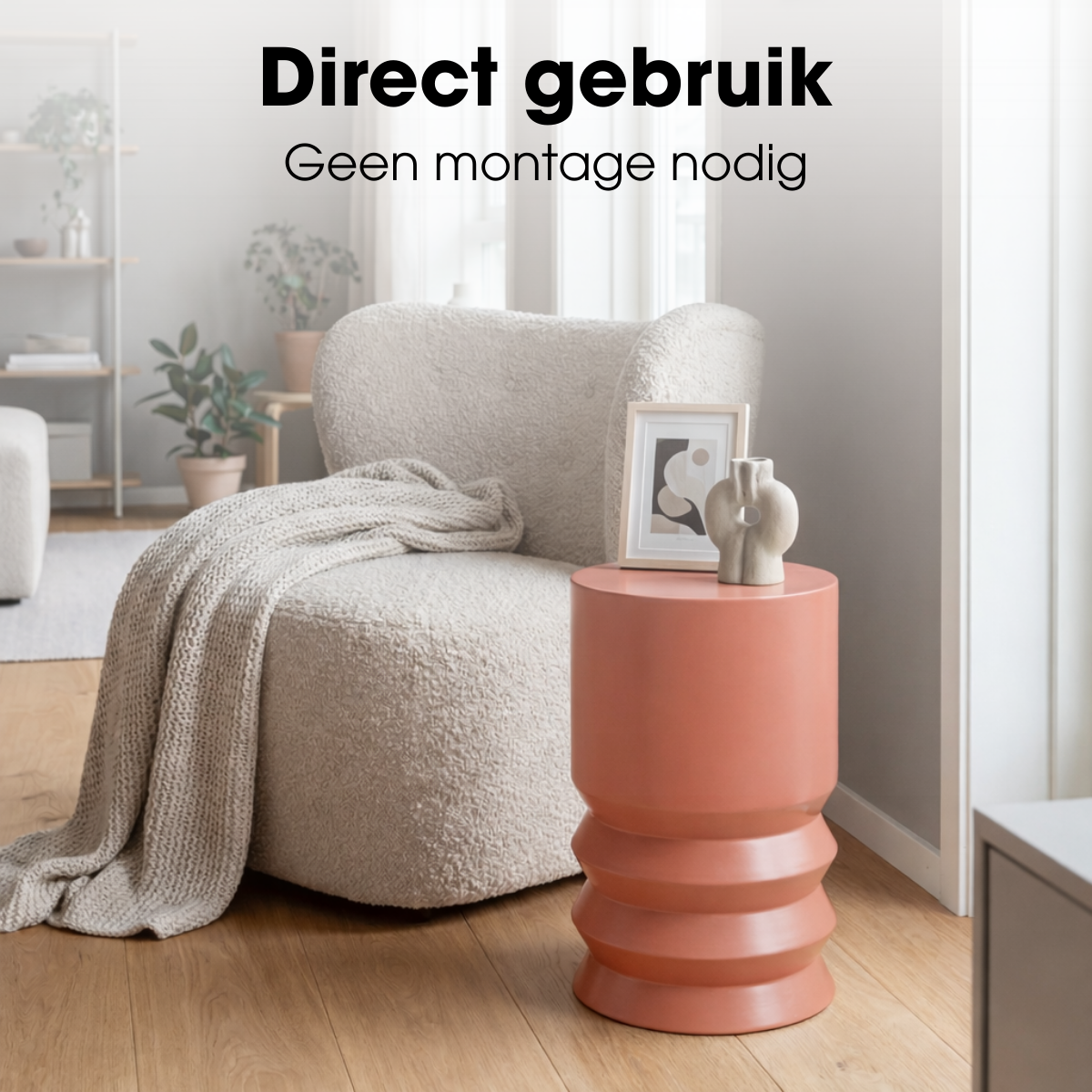 Mart Bijzettafel Oranje