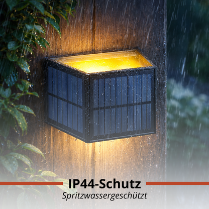 Solar Up And Down Wall Light