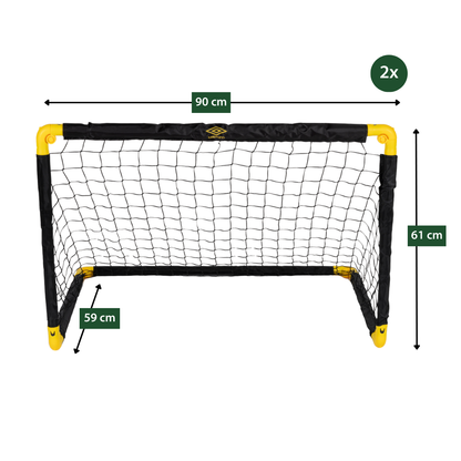 Goal Soccer 90X59X61Cm 2 Set [2X 8711252268804]