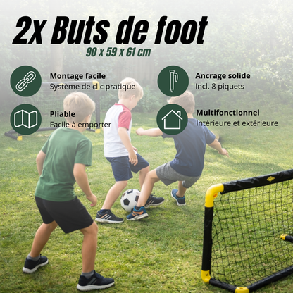 Goal Soccer 90X59X61Cm 2 Set [2X 8711252268804]