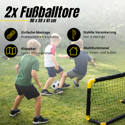 Goal Soccer 90X59X61Cm 2 Set [2X 8711252133591]