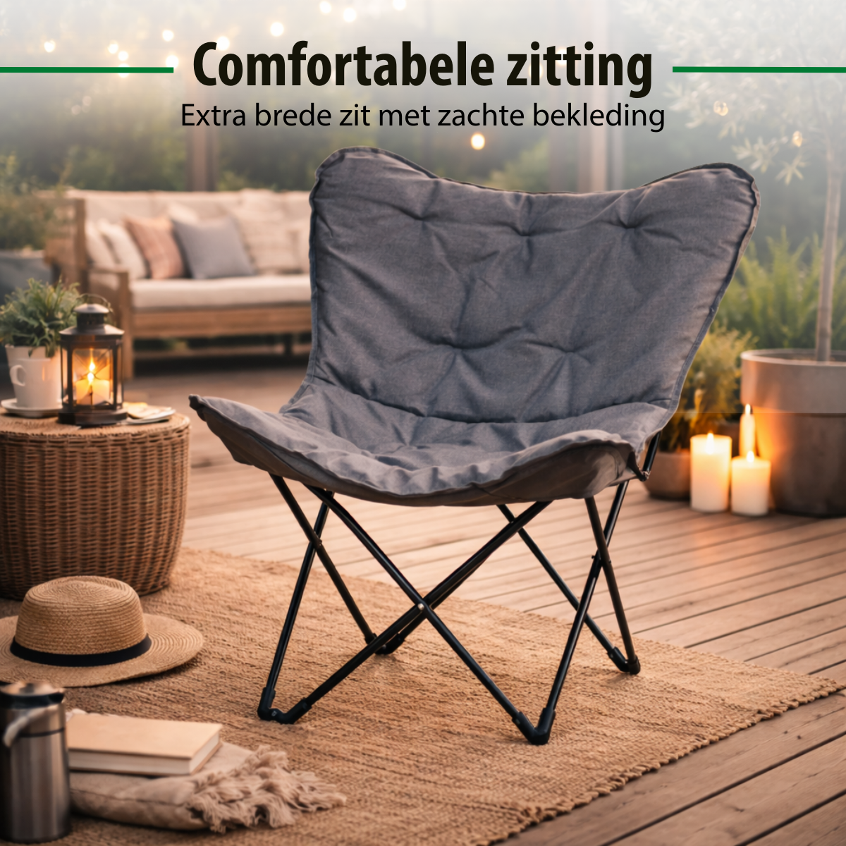 Butterfly Foldable Chair