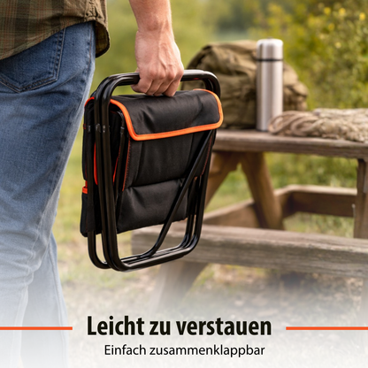 Garden Stool With Tool Bag
