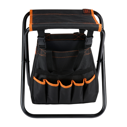 Garden Stool With Tool Bag