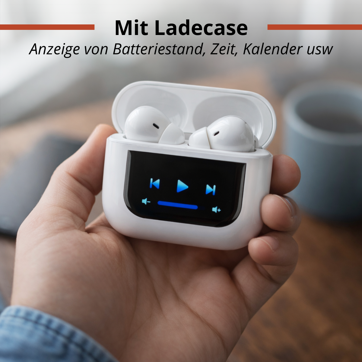 Earbuds Anc With Led Display