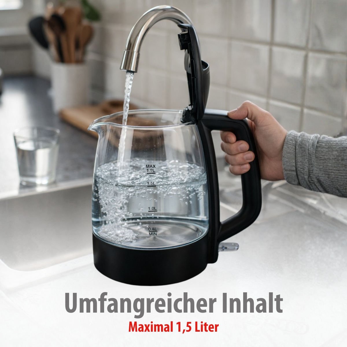 Glass Kettle 1,7L