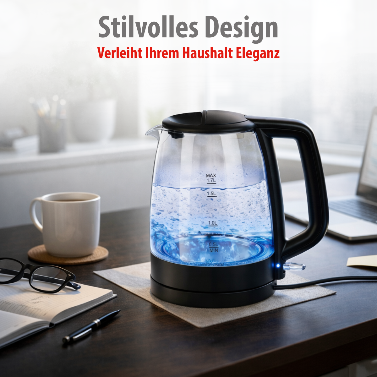 Glass Kettle 1,7L
