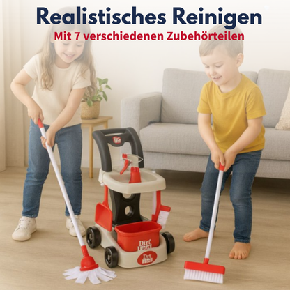 Cleaning Cart 8Pcs/Set