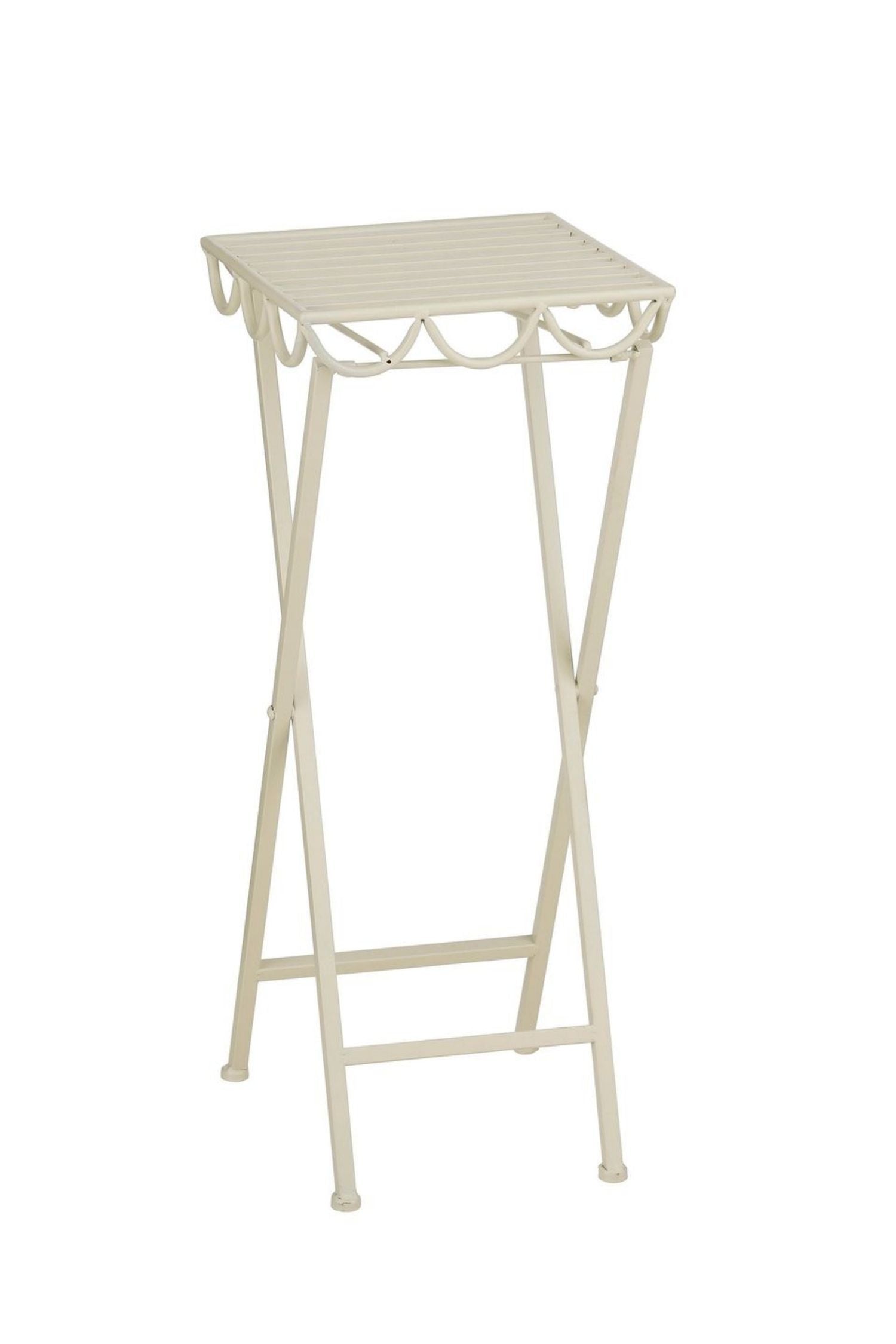 Rosalie Plant Table Off White