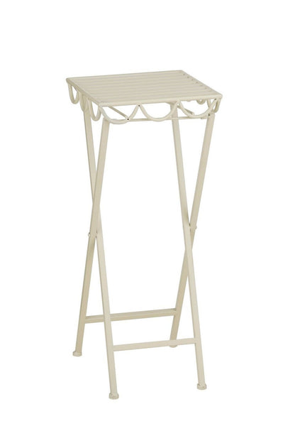Rosalie Plant Table Off White