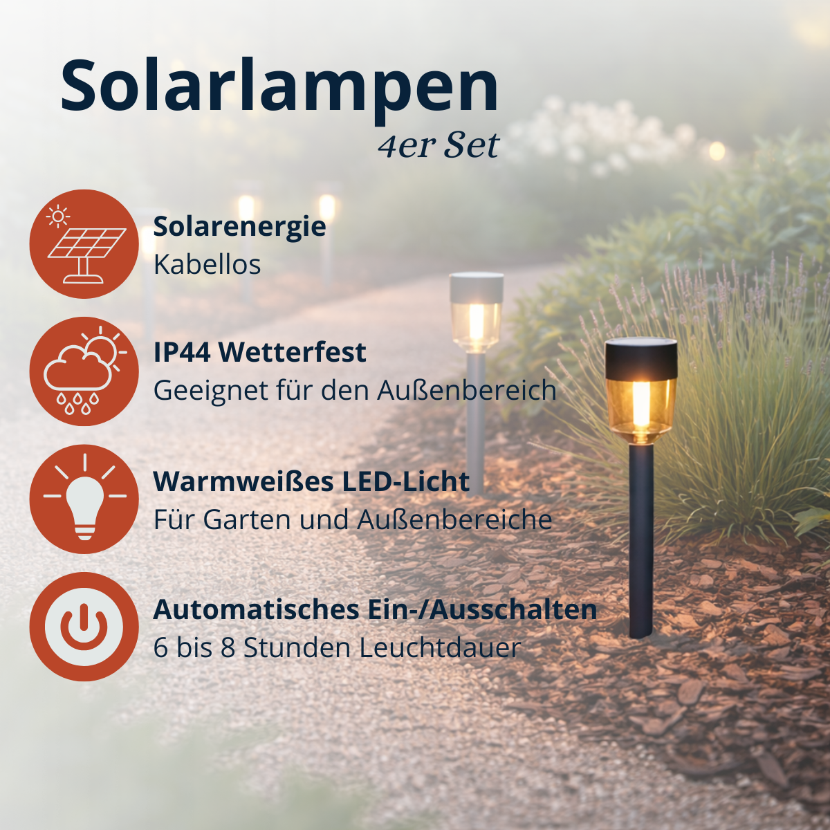Solar Spike 4Pc