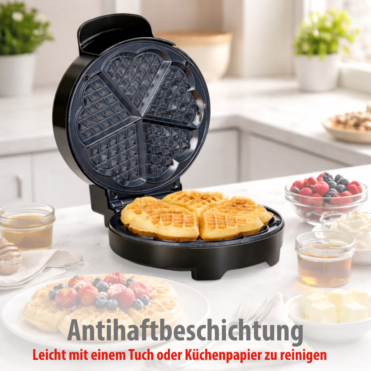 Heart Shaped Waffle Maker