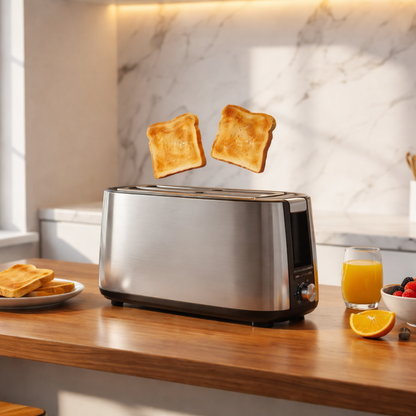 Toaster 38X14,4X17,2Cm 1604Gr 1400W