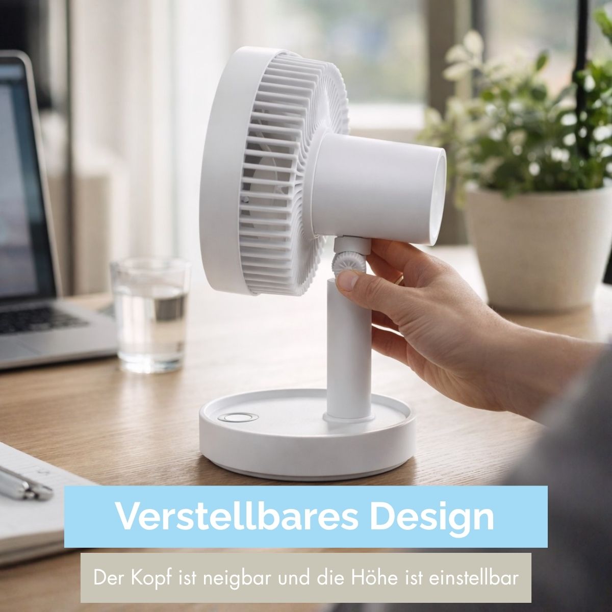 Fan Table Usb 1200Mah